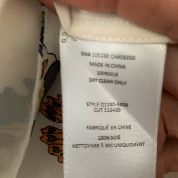 100% cotton button down blouse - Picture 11 of 12